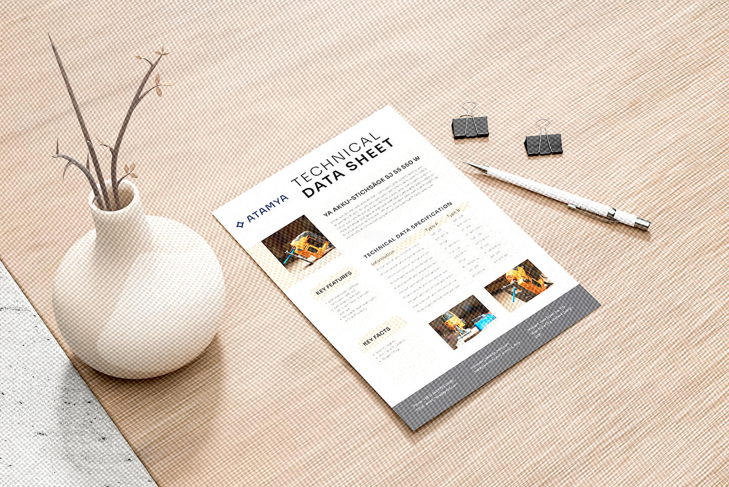 Convincing with Facts: Product Datasheets which Sell