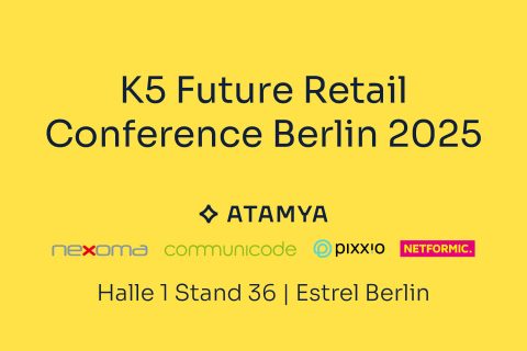 Eventbild K5 Future Retail Conference 2025 mit ATAMYA, nexoma, communicode, pixx.io, Netformic