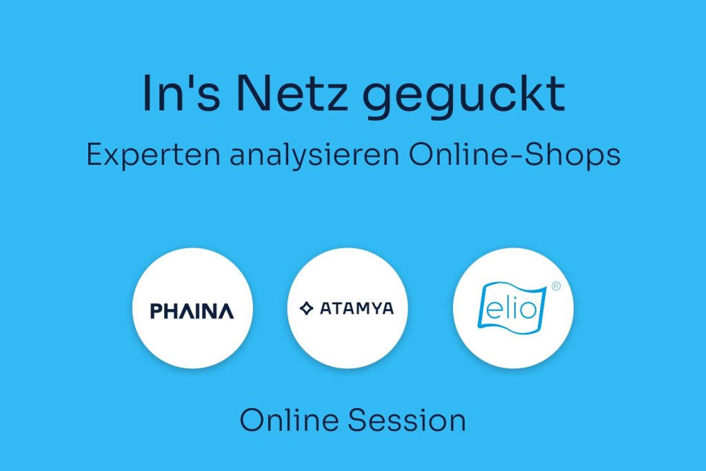 Event Image Webinar PHAINA, ATAMYA, elio