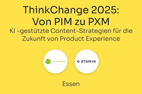 Eventbild ThinkChange communicode Von PIM zu PXM
