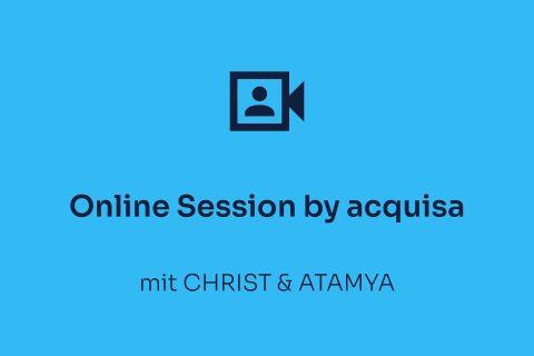 Eventaufzeichnungsbild Webinar mit CHRIST by acquisa