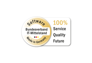 Software Made in Germany seal from the Bundesverband IT-Mittelstand