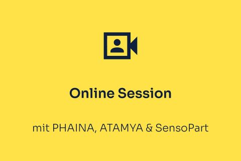 Eventaufzeichnungsbild Webinar mit PHAINA und SensoPart