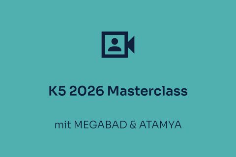 Eventaufzeichnungsbild K5 2026 Masterclass mit MEGABAD & ATAMYA